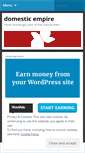 Mobile Screenshot of domesticempire.wordpress.com