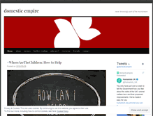 Tablet Screenshot of domesticempire.wordpress.com