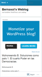 Mobile Screenshot of bernasol.wordpress.com