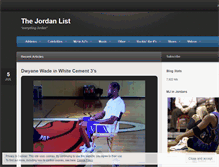 Tablet Screenshot of jordanlist.wordpress.com