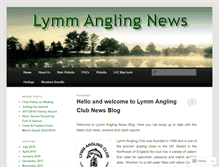 Tablet Screenshot of lymmanglingblog.wordpress.com