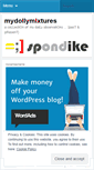 Mobile Screenshot of mydollymixtures.wordpress.com