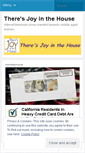 Mobile Screenshot of joyinthehouse.wordpress.com