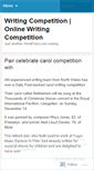 Mobile Screenshot of onlinewritingcompetition.wordpress.com