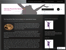 Tablet Screenshot of dancingroundthehandbags.wordpress.com