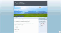 Desktop Screenshot of corporategolfevents.wordpress.com