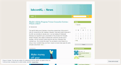 Desktop Screenshot of iskconkl.wordpress.com