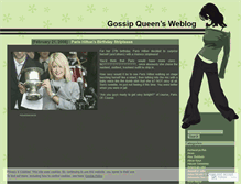 Tablet Screenshot of gosssipqueen.wordpress.com