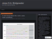 Tablet Screenshot of bridgewater.wordpress.com