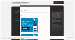 Desktop Screenshot of fachadick.wordpress.com