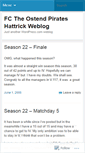 Mobile Screenshot of fctheostendpirates.wordpress.com