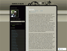 Tablet Screenshot of canadaniel.wordpress.com