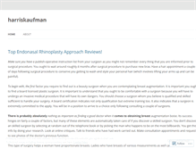 Tablet Screenshot of harriskaufman.wordpress.com