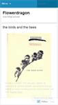 Mobile Screenshot of flowerdragon.wordpress.com