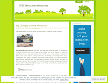 Tablet Screenshot of evbcmesa.wordpress.com