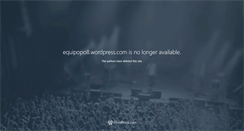 Desktop Screenshot of equipopo8.wordpress.com