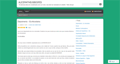 Desktop Screenshot of alicematheusbioifes.wordpress.com