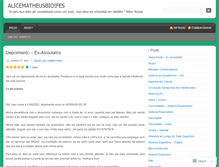 Tablet Screenshot of alicematheusbioifes.wordpress.com