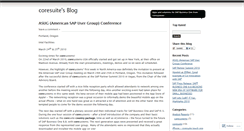 Desktop Screenshot of coresuite.wordpress.com