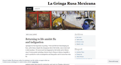 Desktop Screenshot of gringarusamexicana.wordpress.com