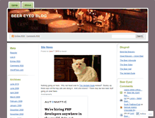 Tablet Screenshot of beearl.wordpress.com