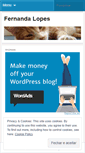 Mobile Screenshot of fernandalopes.wordpress.com
