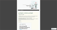Desktop Screenshot of barbedwire.wordpress.com