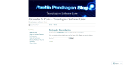 Desktop Screenshot of anakinpendragon.wordpress.com