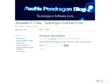Tablet Screenshot of anakinpendragon.wordpress.com