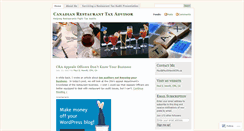 Desktop Screenshot of cdnbartaxadvisor.wordpress.com