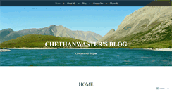 Desktop Screenshot of chethanwaster.wordpress.com