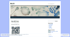 Desktop Screenshot of blu3inc.wordpress.com