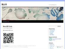 Tablet Screenshot of blu3inc.wordpress.com