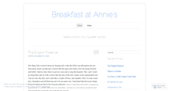 Desktop Screenshot of breakfastatannies.wordpress.com