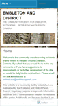 Mobile Screenshot of embleton.wordpress.com