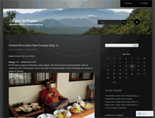 Tablet Screenshot of catatansipejalan.wordpress.com