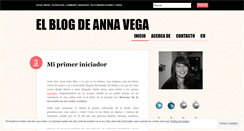 Desktop Screenshot of elblogdeannavega.wordpress.com