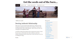 Desktop Screenshot of darkwoodfarm.wordpress.com