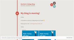 Desktop Screenshot of martinecollege.wordpress.com