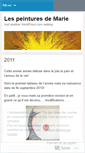 Mobile Screenshot of marielefrancq.wordpress.com