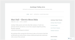 Desktop Screenshot of antelopevalleyarts.wordpress.com