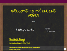 Tablet Screenshot of kathystupar.wordpress.com