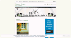 Desktop Screenshot of blocosonline.wordpress.com