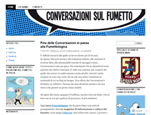 Tablet Screenshot of conversazionisulfumetto.wordpress.com