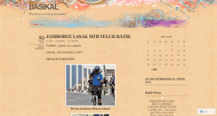 Desktop Screenshot of basikal.wordpress.com