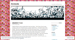 Desktop Screenshot of ilovesoda.wordpress.com