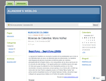 Tablet Screenshot of alan2006.wordpress.com