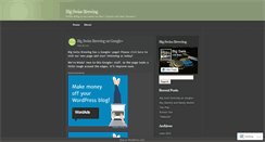 Desktop Screenshot of bigswissdotcom.wordpress.com