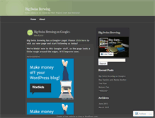 Tablet Screenshot of bigswissdotcom.wordpress.com