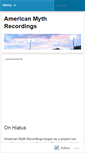 Mobile Screenshot of americanmythblog.wordpress.com
